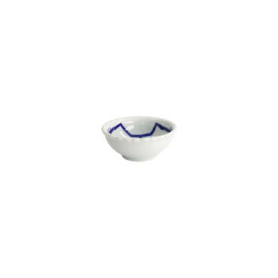 Sauce Bowl Neko Maruke Blue, White, Porcelain, 120 ml, Item No. 18973