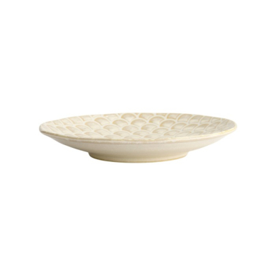 Teller Titanium Matte Mermaid Weiß, Porzellan, Ø 25 cm, Art.-Nr. 20373