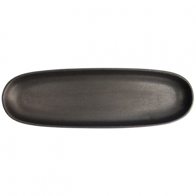 Yuzu Schwarz Oval Platte  40.5x12.7x3.5cm  Teller bei Tokyo Design Studio (Bild 3 von 7)