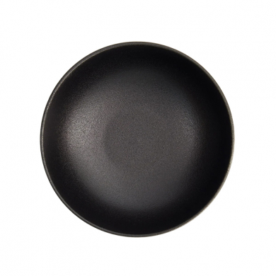 Ø 18.9x7cm 1000ml Yuzu Black Round Bowl at Tokyo Design Studio (picture 3 of 6)
