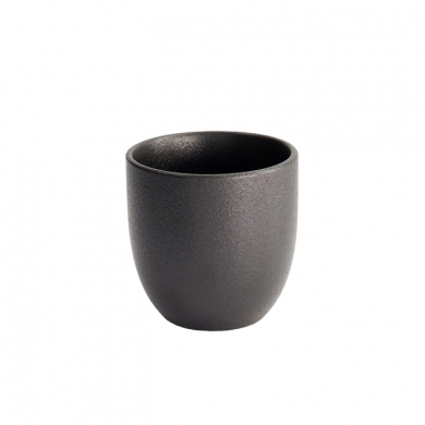 Art.-Nr. 20395 Yuzu Schwarz Teetasse Ø 7.8x8cm 220ml bei Tokyo Design Studio (Bild 2 von 7)