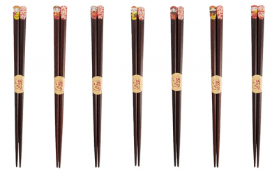 Seven Lukcy Gods  Japanese-Chopsticks  at Tokyo Design Studio 