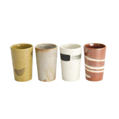 Tassen-Set Craft Geschenkbox C Verschiedene Farben, 4-tlg., Porzellan, Ø 5,3 cm, Höhe 8,3 cm, 90 ml, Art.-Nr. 20913