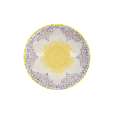 Ramen Bowl Lily Flower Purple, Porcelain, 1.2 l, Item No. 20934