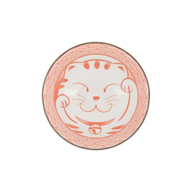 Ramenschale Kawaii Lucky Cat Rot, Porzellan, 1 l, Art.-Nr. 20953