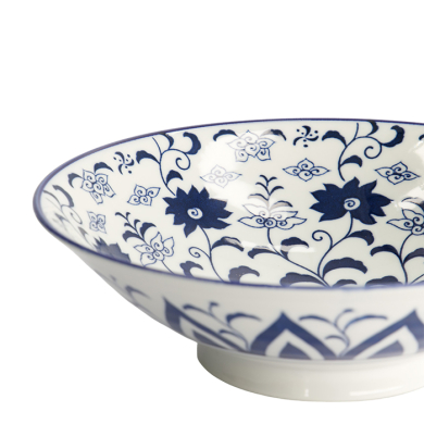 TDS, Ramen Bowl, Tokyo Blue, Mixed Bowls, Botan, Ø 25.4 x 7.8 cm 1600 ml, Item No. 20962