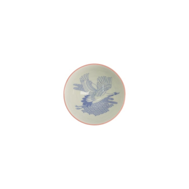 Rice Bowl Kawaii Crane Red, Porcelain, 300 ml, Item No. 20977