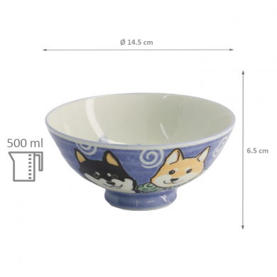 Kawaii Shiba-Dog Rice Bowl at Tokyo Design Studio (picture 5 of 5)