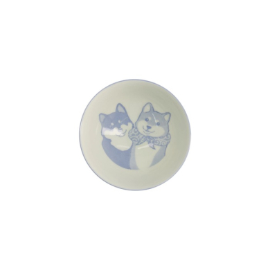 Reisschale Kawaii Shiba-Dog Blau, Porzellan, 500 ml, Art.-Nr. 20989