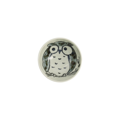 Rice Bowl Kawaii Owl Pink, Porcelain, 400 ml, Item No. 20992