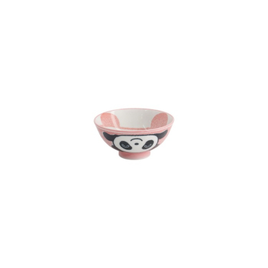 Rice Bowl Kawaii Panda Pink, Porcelain, Ø 10.5 cm, Item No. 20999