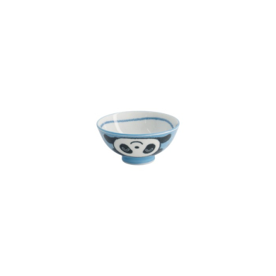 Reisschale Kawaii Panda Blau, Porzellan, Ø 10,5 cm, Art.-Nr. 21000