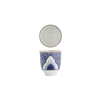 Mug Lily Flower Blue, Porcelain, 250 ml