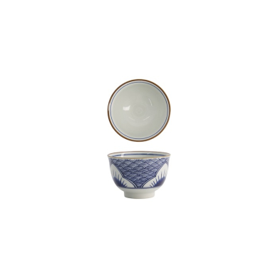 Cup Lily Flower Blue, Porcelain, 150 ml