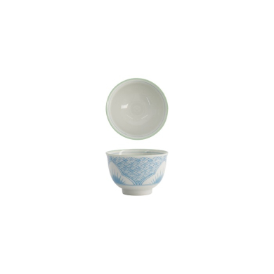 Cup Lily Flower Light Blue, Porcelain, 150 ml