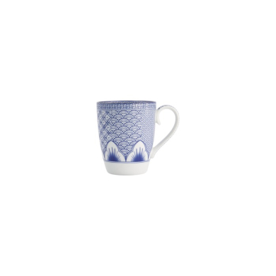 Tasse Lily Flower Blau, Porzellan, 350 ml, Art.-Nr. 21198