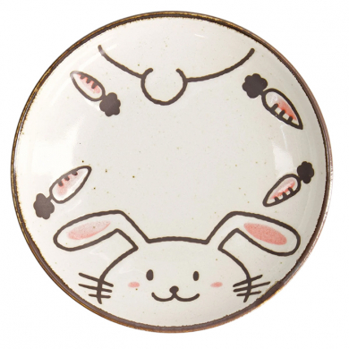 Kawaii Rabbit Usagi Plate at Tokyo Design Studio (picture 3 of 4)