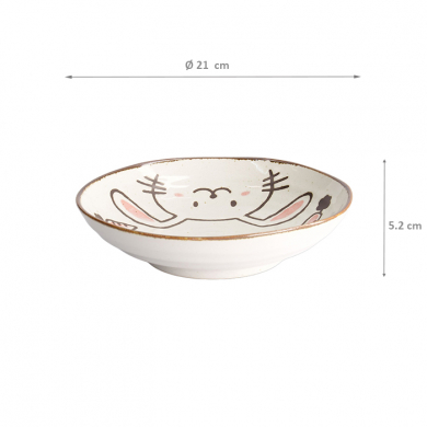 Kawaii Rabbit Usagi Plate at Tokyo Design Studio (picture 5 of 5)