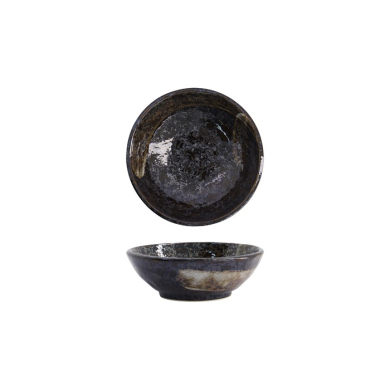 Bowl Arahake Black, Brown, Stoneware, 250 ml