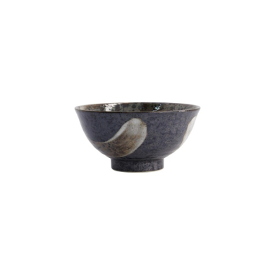 Rice Bowl Arahake Black, Brown, Stoneware, 600 ml, Item No. 21428