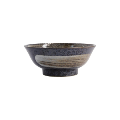Ramen Bowl Arahake Black, Stoneware, 1.3 l, Item No. 21431