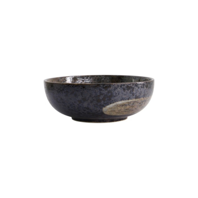 Tayo-Schale Arahake schwarz/braun, Steinzeug, 1,2 L, Art.-Nr. 21434