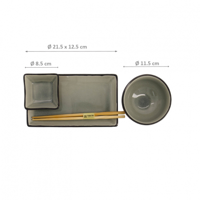8tlg Glassy Grau Geschenkset bei Tokyo Design Studio (Bild 6 von 6)