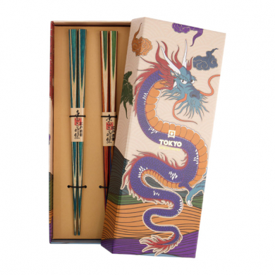 Dragon Chopstick Set 2 pair at Tokyo Design Studio (picture 1 of 5)