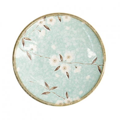 Light Blue Sakura Plate at Tokyo Design Studio (picture 2 of 6)