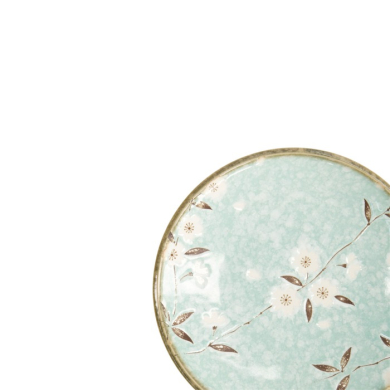 Teller Light Blue Sakura, Porzellan, Ø 19,5 cm, Art.-Nr. 21592