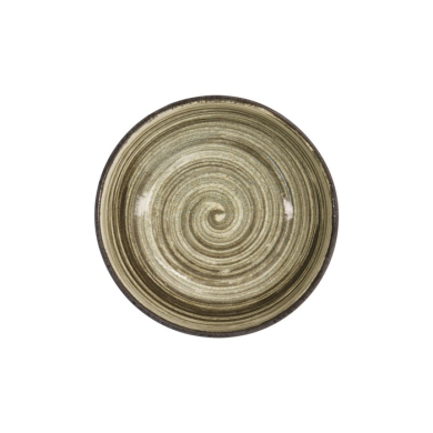 Tayo Bowl Asashio Dark Brown, Beige, Stoneware, Ø 19.7 cm, Item No. 21636