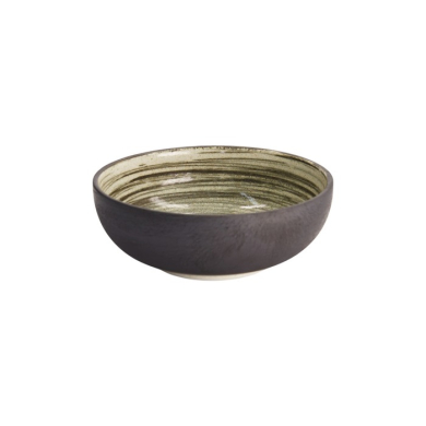 Tayo Bowl Asashio Dark Brown, Beige, Stoneware, Ø 19.7 cm, Item No. 21636