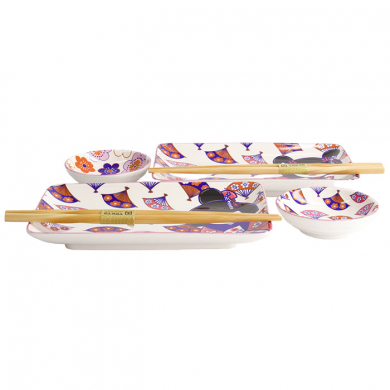 4 w/Chopsticks Kawaii Maiko Sushi Plate Giftset at Tokyo Design Studio (picture 3 of 6)