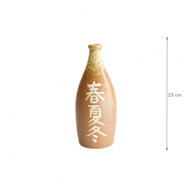 23 cm Brown (Akinai) Sake Bottle Deco at Tokyo Design Studio (picture 6 of 6)