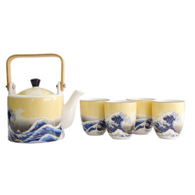 Kawaii Hokusai Tea Set at Tokyo Design Studio (picture 1 of 7)