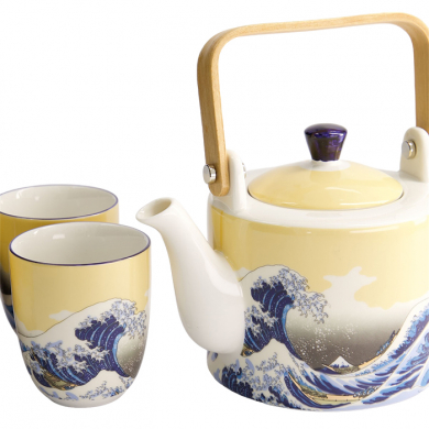 Kawaii Hokusai Tea Set at Tokyo Design Studio (picture 3 of 7)
