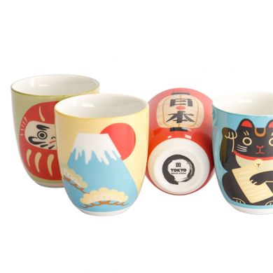 Kawaii Japan 4 Tassen Set bei Tokyo Design Studio (Bild 2 von 6)