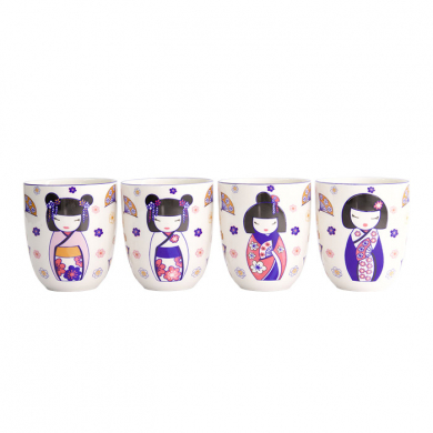 4pcs Kawaii Maiko Mug Giftset at Tokyo Design Studio (picture 2 of 4)