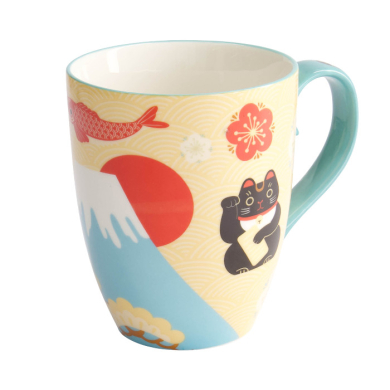 Ø 8.5x10.2cm 380ml  Kawaii Japan-B  Mug W/Giftbox at Tokyo Design Studio (picture 2 of 5)