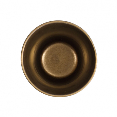 TDS, Tea cup, Black Gold with White Stripe, Ø 8.5x11cm, Item No. 21860