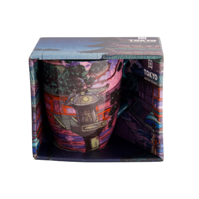 Ø8.5x10.2cm 380ml  Kawaii Temple Mug W/Giftbox at Tokyo Design Studio (picture 4 of 6)