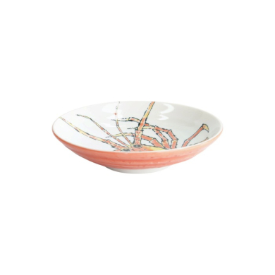 Tiefer Teller Seafood Hummer Rot, Porzellan, Ø 21,7 cm, 900 ml, Art.-Nr. 21942