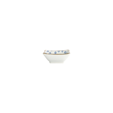 Square Sauce Bowl Japan Flower Mizu, Porcelain, 8.5 × 8.5 × 3 cm, Item No. 22008
