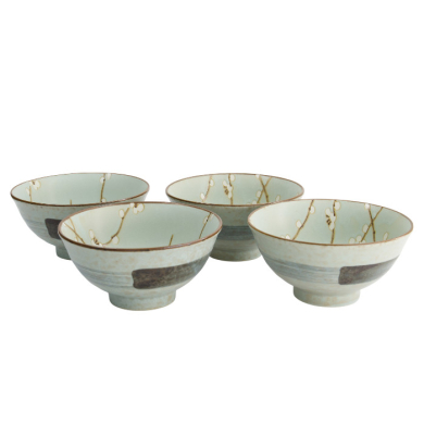 Soshun Matte 4 Bowls Set at Tokyo Design Studio (picture 4 of 7)