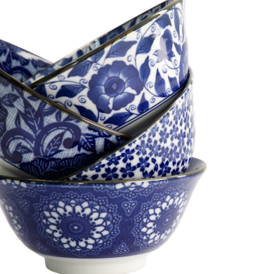 Mixed Bowls Flower Lace Tayo Bowls at Tokyo Design Studio (picture 5 of 5)