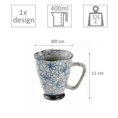 Dami Botan Tasse in Geschenkbox bei Tokyo Design Studio (Bild 3 von 3)