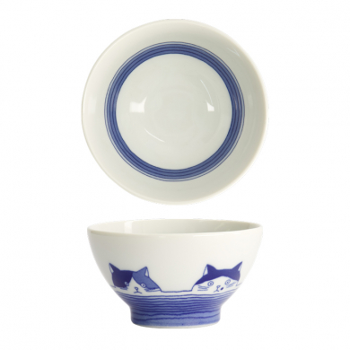 Kawaii Cat Reis-Schale bei Tokyo Design Studio (Bild 1 von 6)