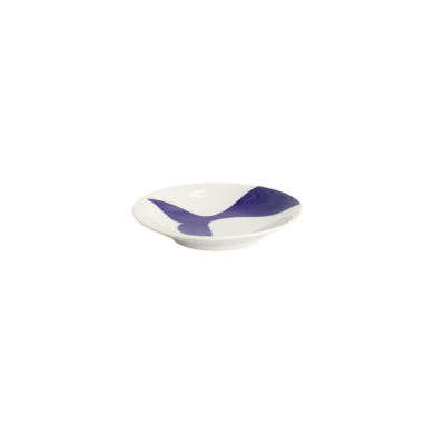 Teller Kawaii Walfisch Blau/Weiß, Porzellan, Ø 13,7 cm, Art.-Nr. 22080