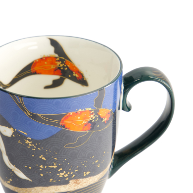 Kawaii Goldfish Blue Mug With Giftbox at Tokyo Design Studio (picture 3 of 7)