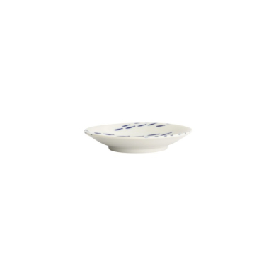 Teller Kawaii Fisch Blau/Weiß, Porzellan, Ø 13,7 cm, Art.-Nr. 22124